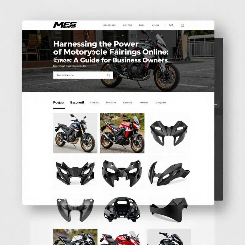 A diverse range of affordable and durable motorcycle fairings on display, highlighting options available for various bike models.