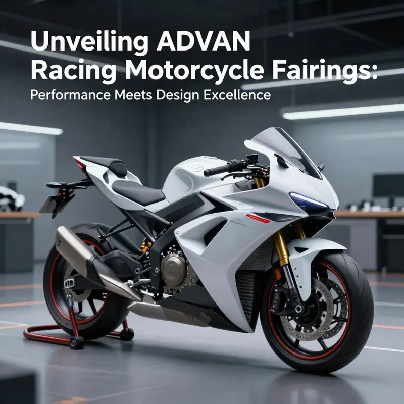 Current landscape of the motorcycle fairing market featuring ADVAN Racing components and competitors.