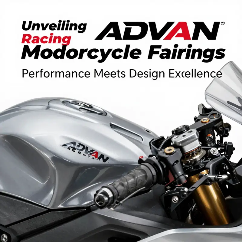 Current landscape of the motorcycle fairing market featuring ADVAN Racing components and competitors.