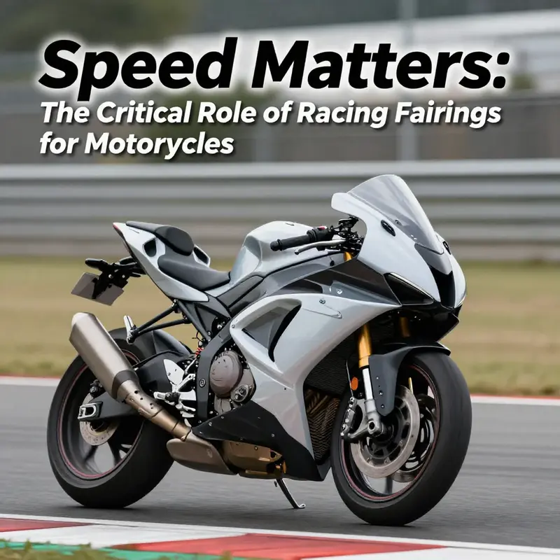 Racing fairings designed for ultimate aerodynamic performance.