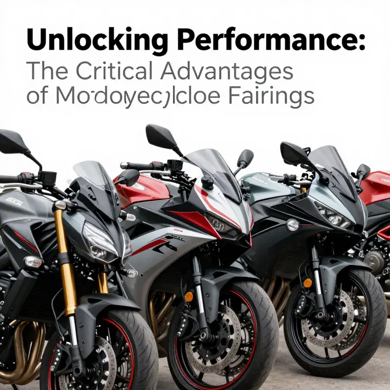 A motorcycle with fairings showcasing aerodynamic efficiency.