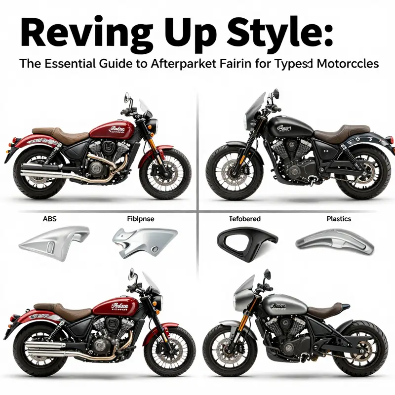 Comparison of types and materials for aftermarket fairings for Indian motorcycles.
