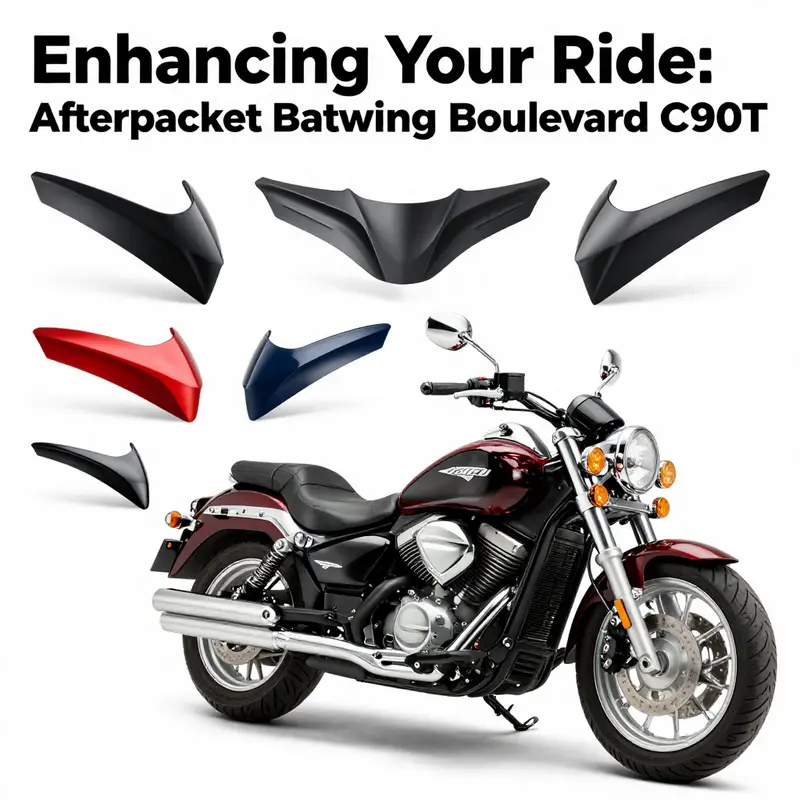 A diverse selection of batwing fairings available for the 2013 Suzuki Boulevard C90T.