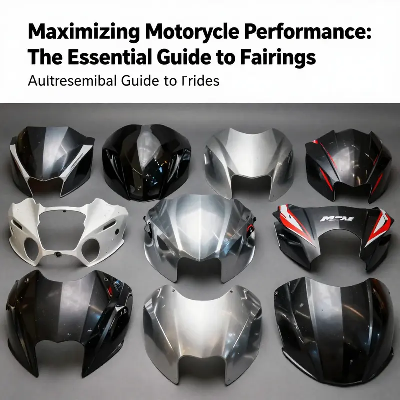 A high-performance motorcycle equipped with full fairings, highlighting aerodynamic benefits and weather protection.