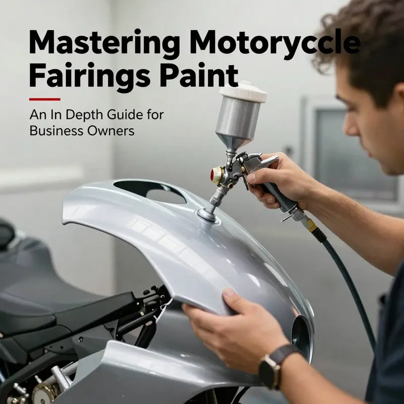 Surface preparation is crucial for achieving a successful paint job on motorcycle fairings.