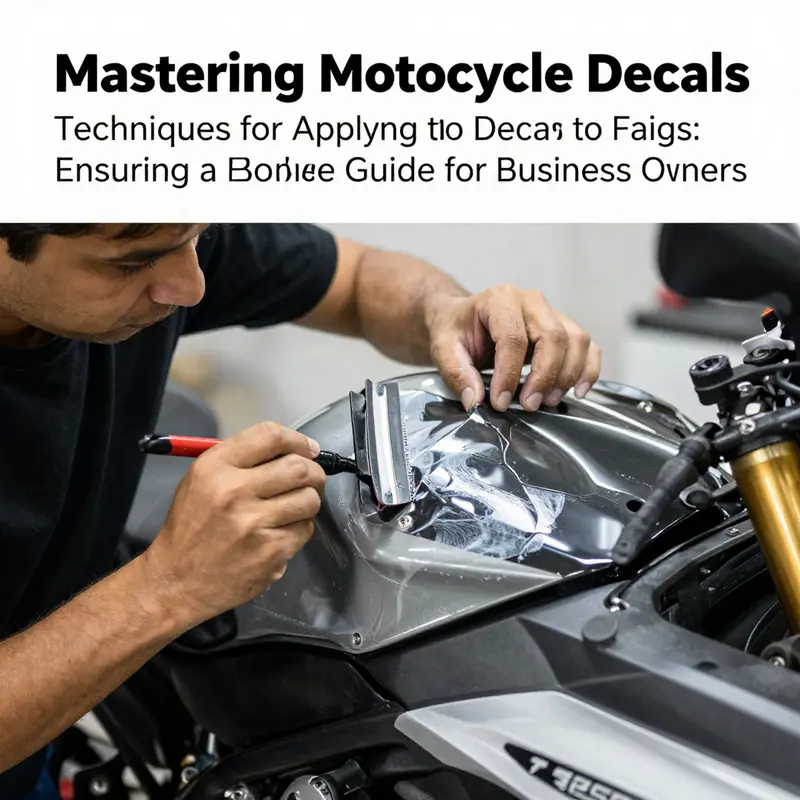 Essential tools and a clean workspace are key to preparing motorcycle fairings for decals.