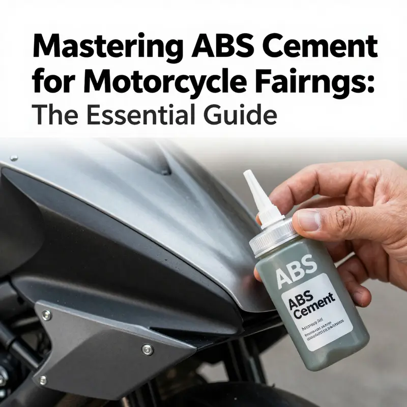 Diverse types of ABS cement products suitable for motorcycle fairings.