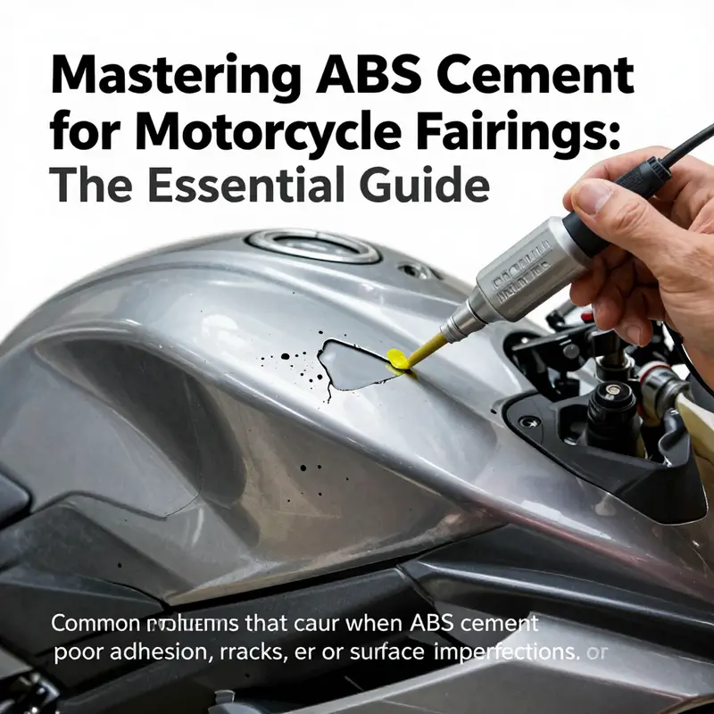 Diverse types of ABS cement products suitable for motorcycle fairings.