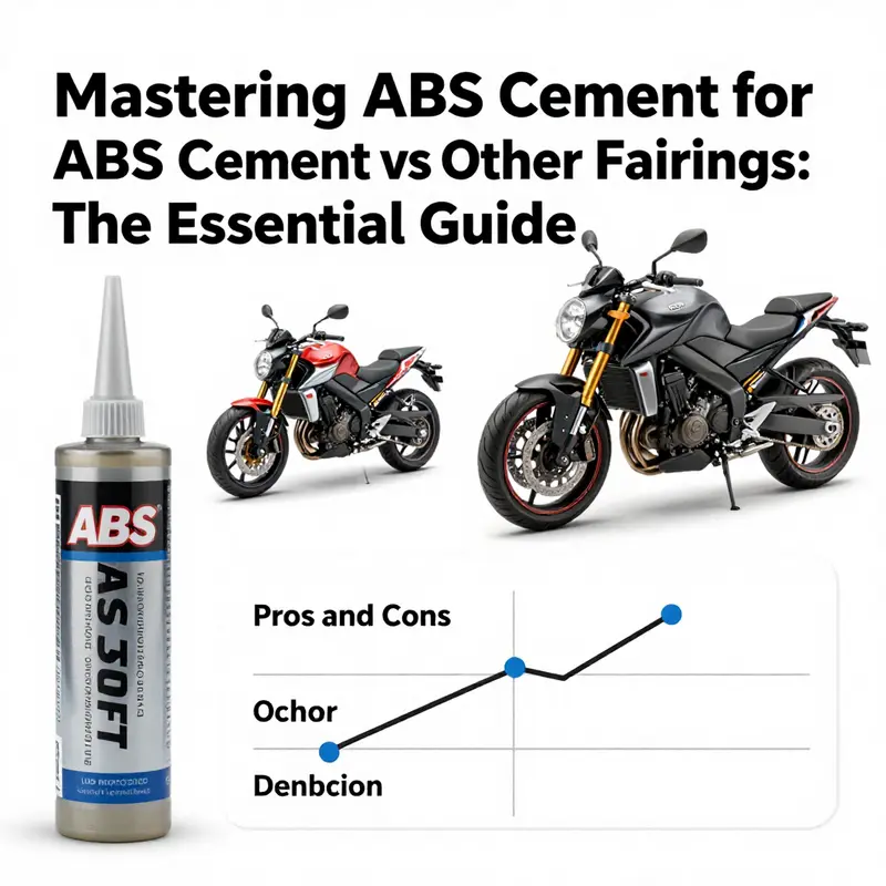 Diverse types of ABS cement products suitable for motorcycle fairings.