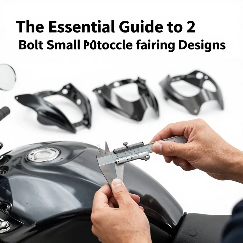 Detailed view of a 2 bolt motorcycle fairing highlighting its design elements.