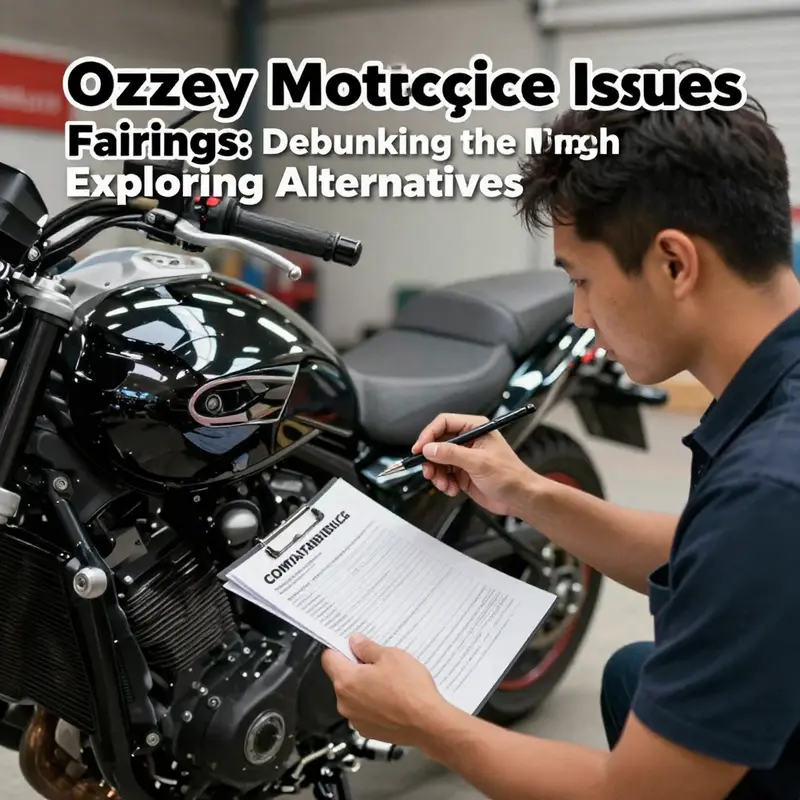 Unveiling the myth surrounding Ozzy motorcycle fairings and the truth about their existence.