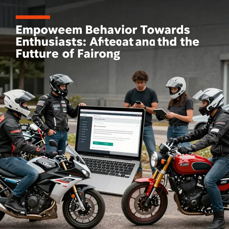 An illustration of how Afterpay integrates with motorcycle fairing purchases, highlighting financial flexibility.