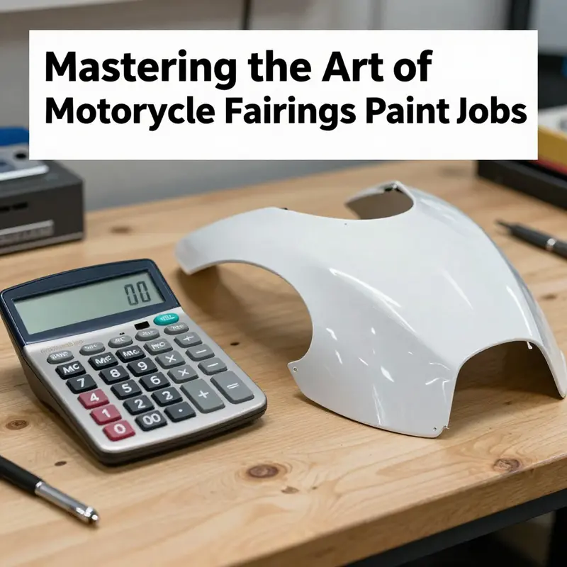 Techniques for painting motorcycle fairings emphasize preparation and attention to detail.