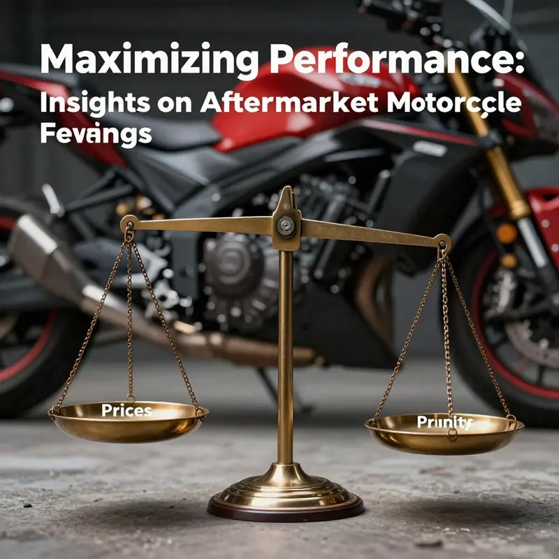 Mechanics verifying the compatibility of aftermarket motorcycle fairings with OEM specifications.