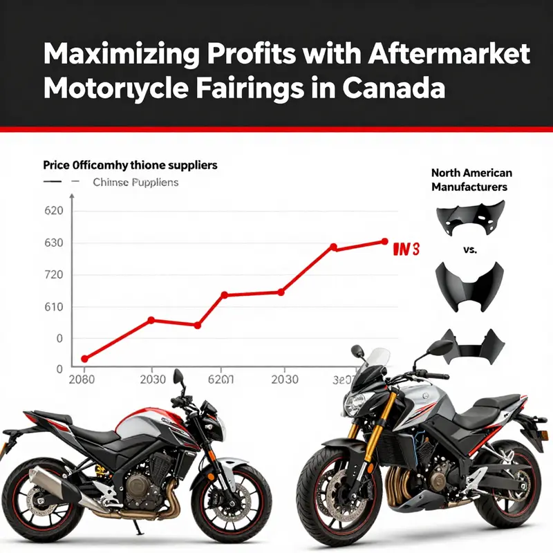 Comparative analysis of costs between local and international fairing suppliers.