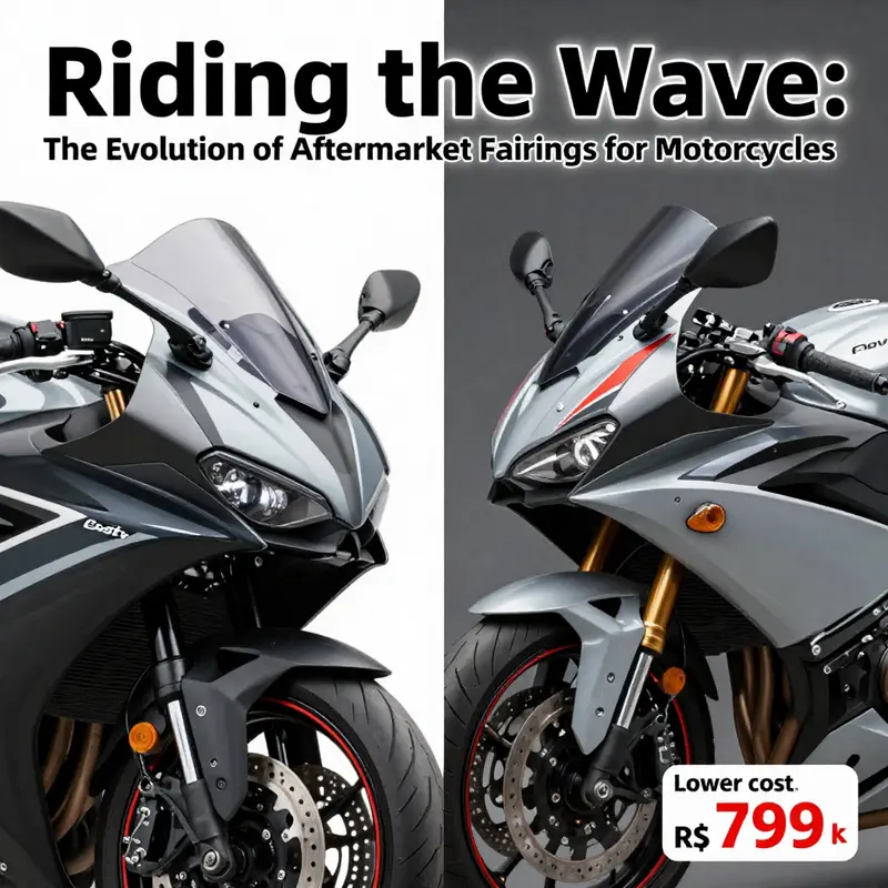 Showcasing the latest advancements in aftermarket fairings, emphasizing design and innovation.