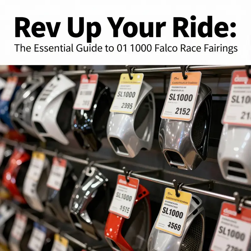 Diverse selection of race fairings available for the 01 Aprilia Motorcycle SL1000 Falco.