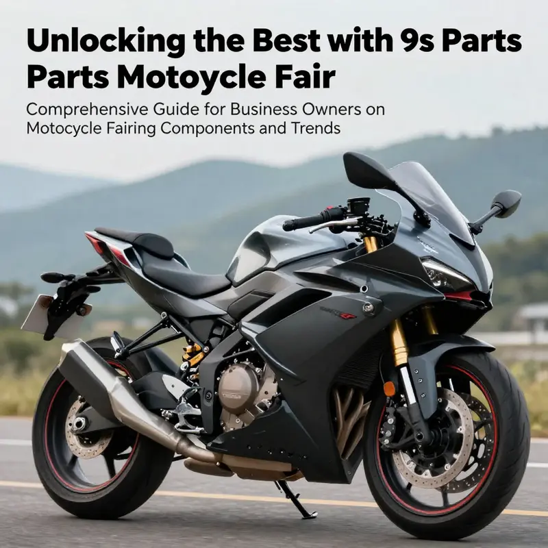 Sporty motorcycle equipped with custom fairings displayed against a beautiful outdoor setting.