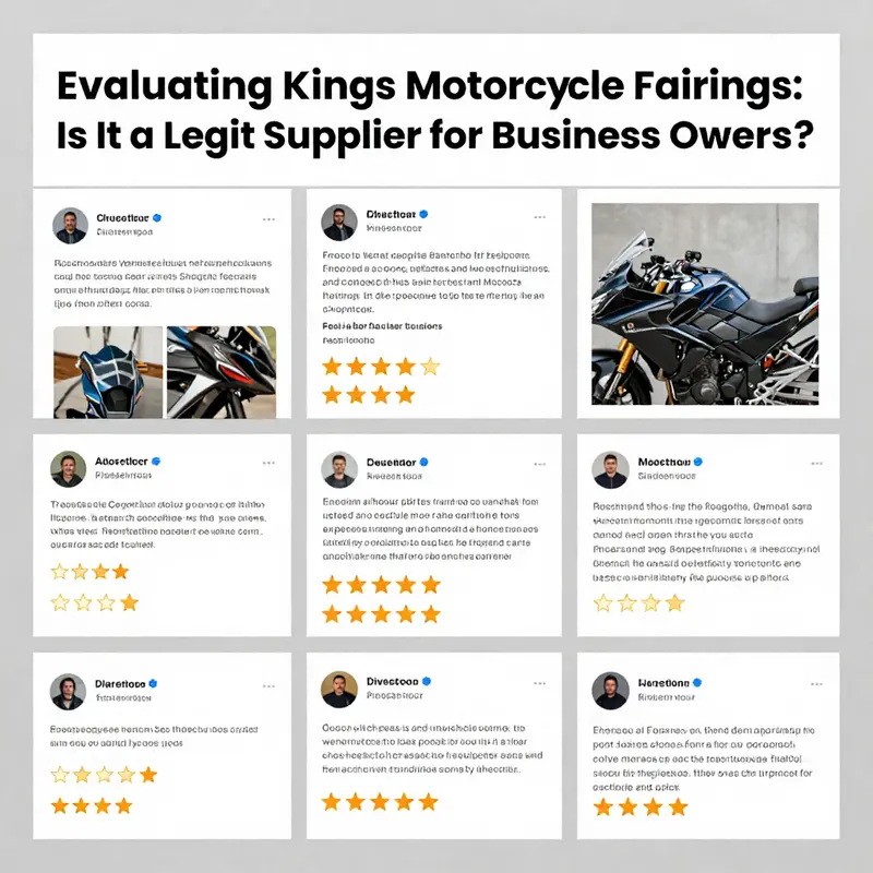 Evaluating the legitimacy of Kings Motorcycle Fairings amidst uncertainty.