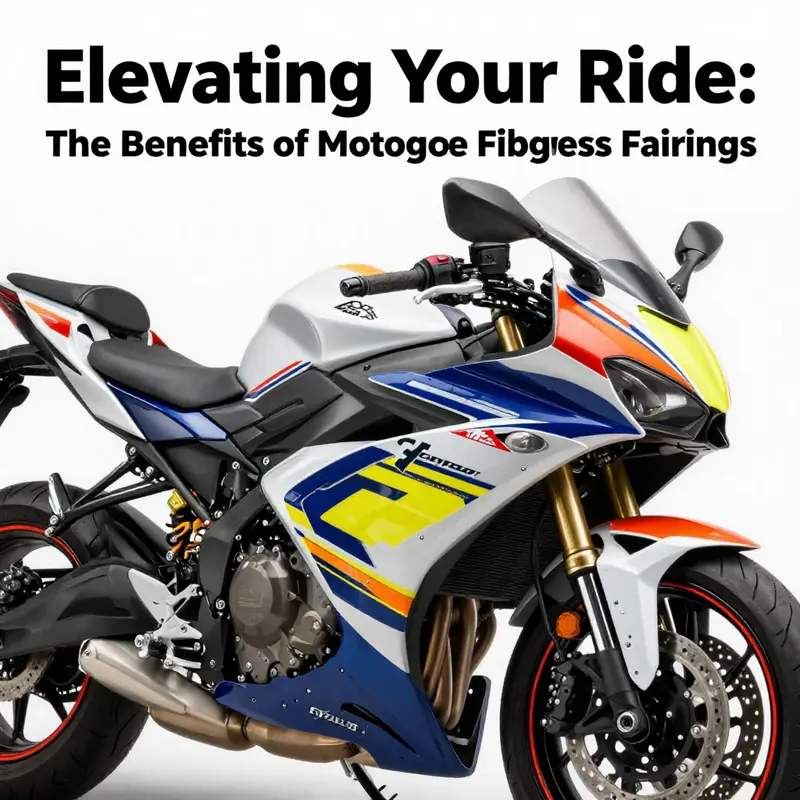 A close-up view of the fiberglass layering process used in motorcycle fairings.