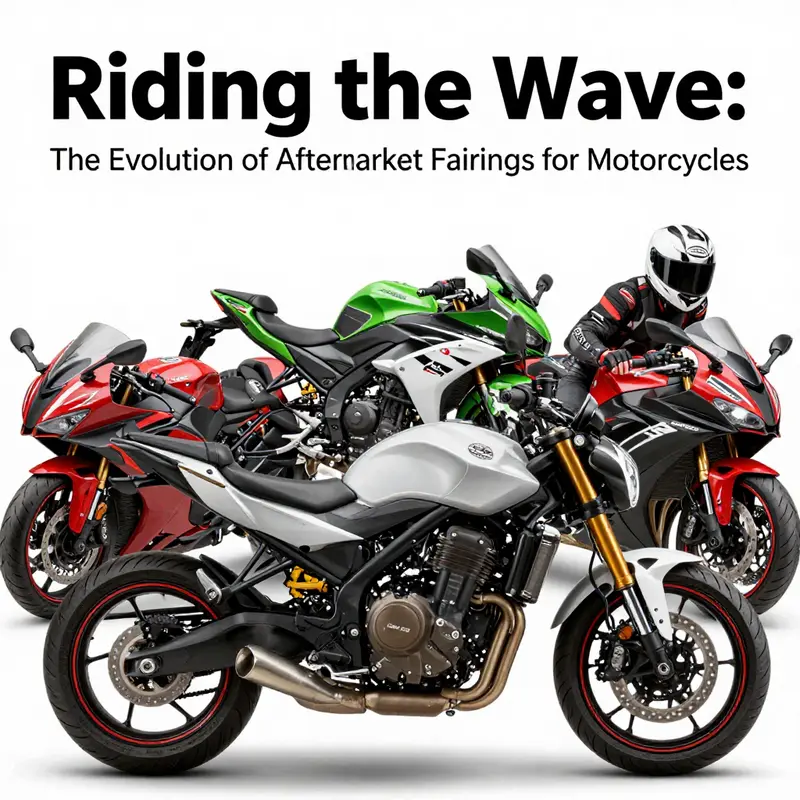 Showcasing the latest advancements in aftermarket fairings, emphasizing design and innovation.