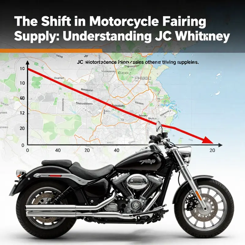 JC Whitney storefront signaling a shift away from motorcycle parts.