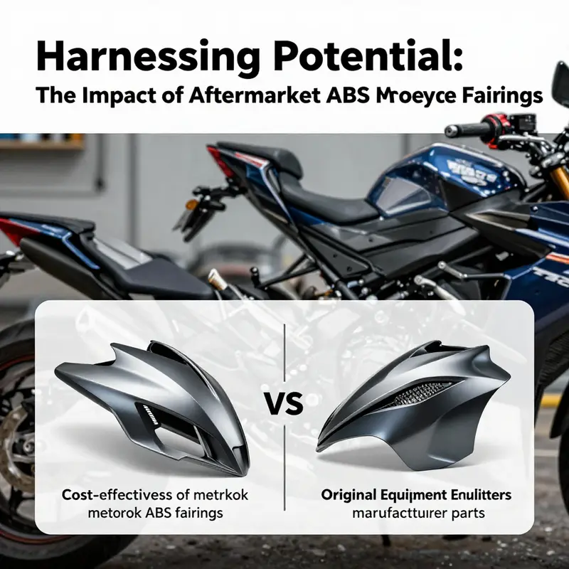 Custom-painted ABS motorcycle fairings designed for enhanced aerodynamics.