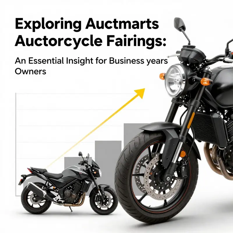 A close-up of customizable Auctmarts motorcycle fairings showcasing diverse designs.