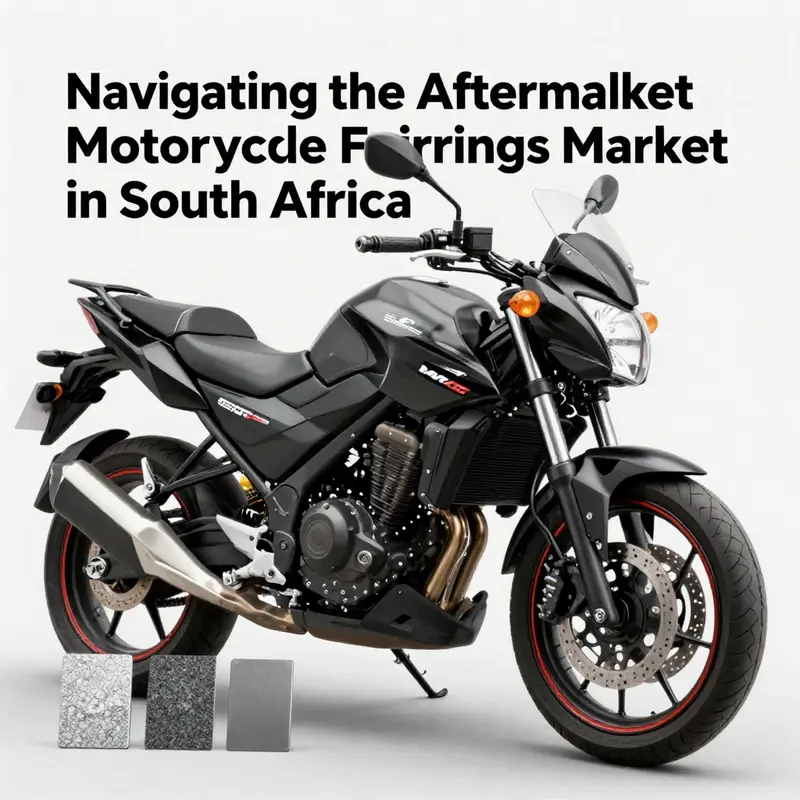 Motorcycles ready for aftermarket fairings installation, highlighting the import dynamics of the market.