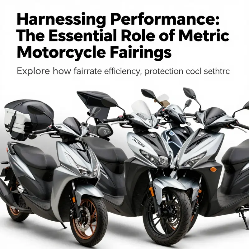 A display of various metric motorcycles with unique fairings, highlighting their sleek and aerodynamic designs.