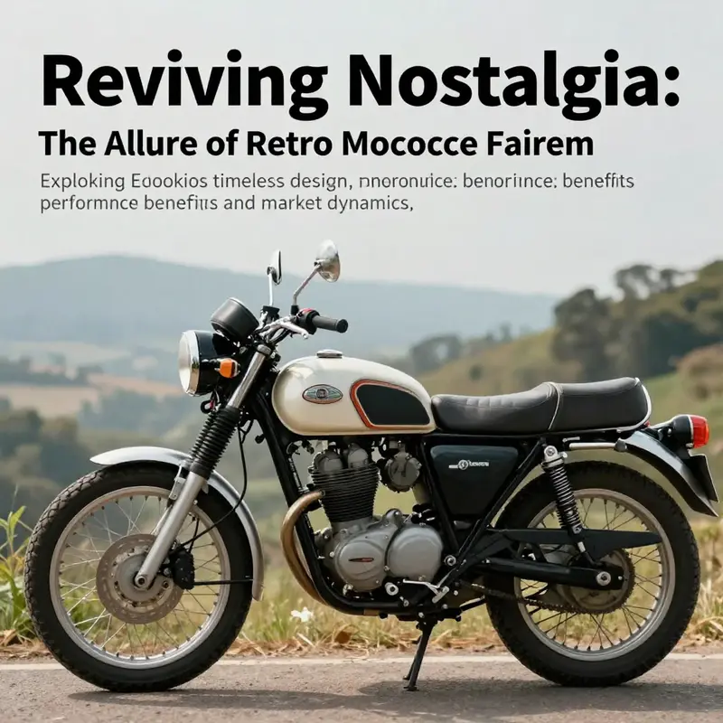 Vintage motorcycle with retro fairing parked in a scenic setting, embodying adventure and nostalgia.