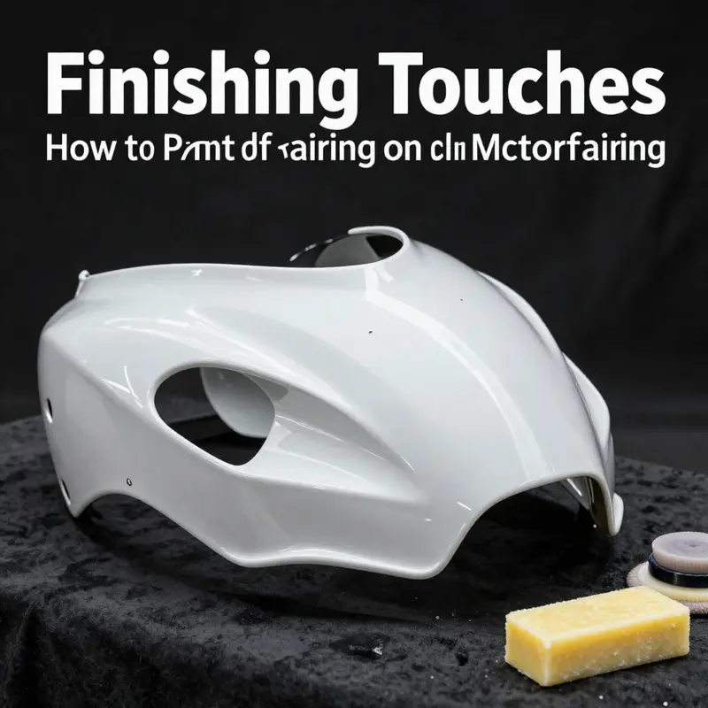 Thorough preparation is vital for a successful paint job on motorcycle fairings.