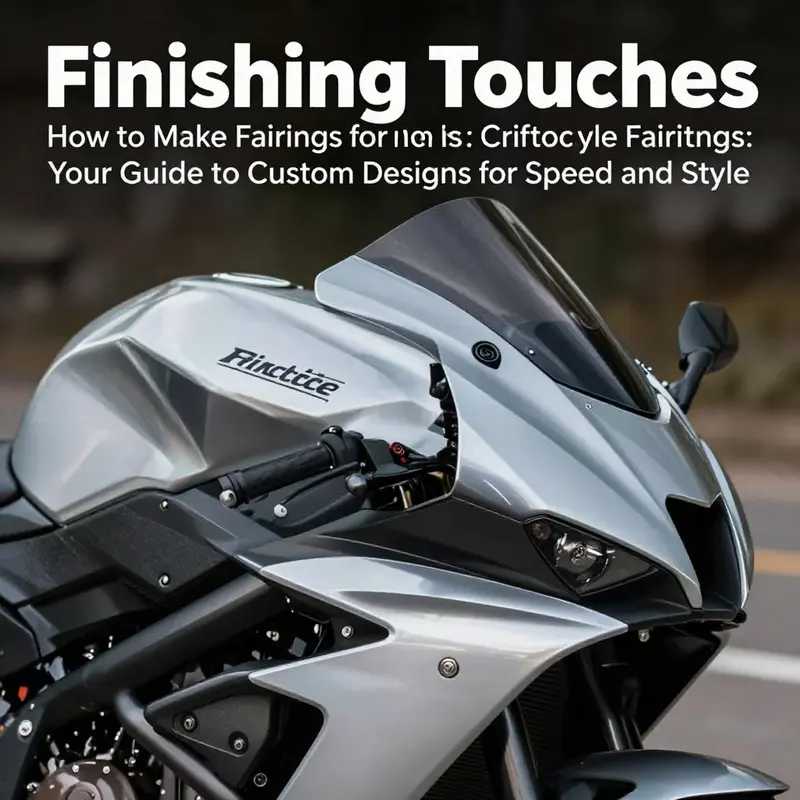 Designing fairings with aerodynamics and style in focus.