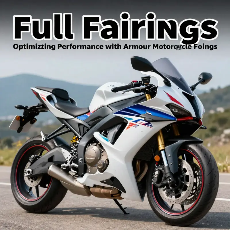 Full Armour Bodies fairings enhance bike aerodynamics and aesthetics.