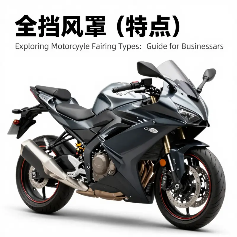 A motorcycle equipped with full fairing, enhancing aerodynamics and rider protection.