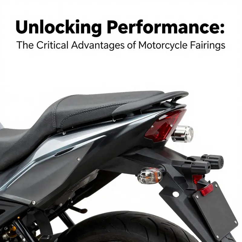A motorcycle with fairings showcasing aerodynamic efficiency.