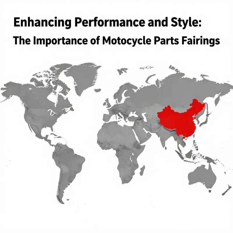 Visual representation of material types used in motorcycle fairings and their distinct properties.