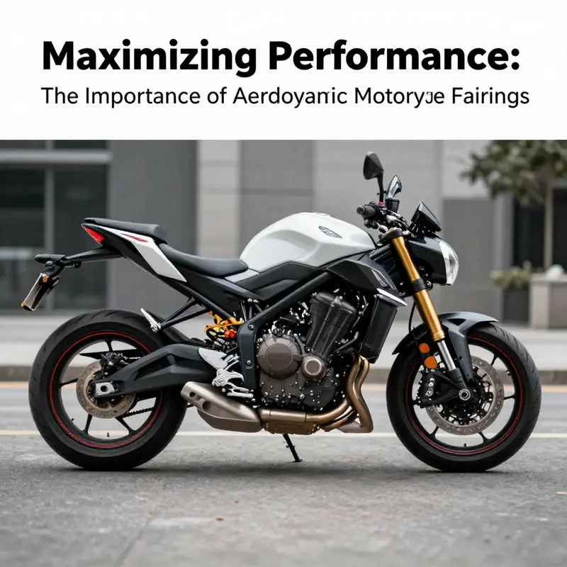 A sport motorcycle featuring three-quarter fairings, showcasing their aerodynamic design and functionality.