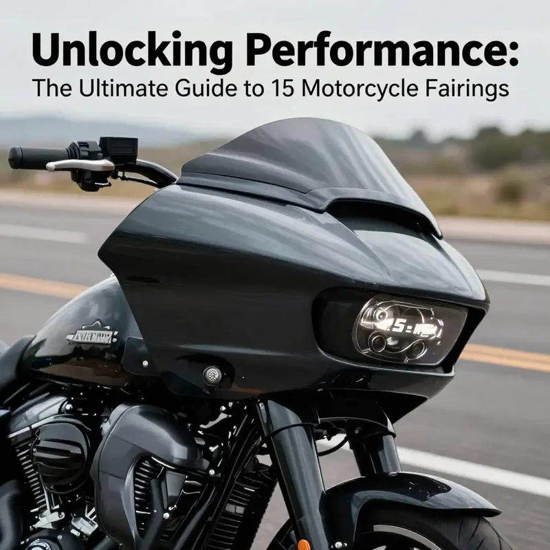 A Harley-Davidson Tri Glide with a premium 15-inch fairing enhancing aerodynamic performance.
