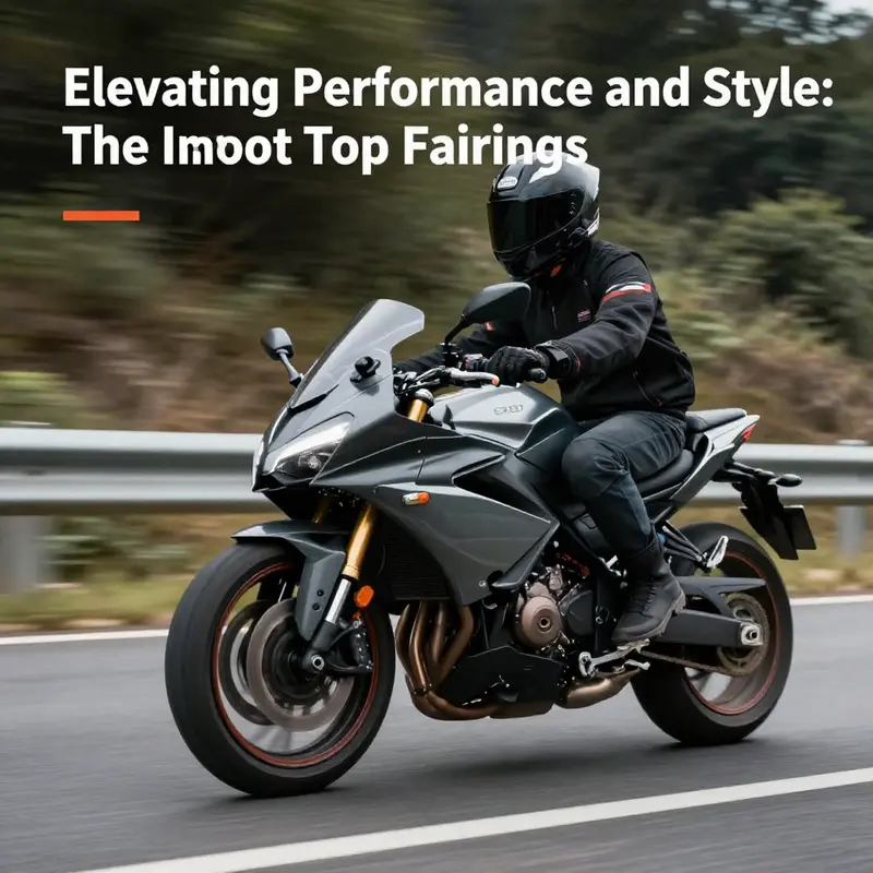 Understanding the aerodynamic benefits of motorcycle top fairings through airflow visualization.