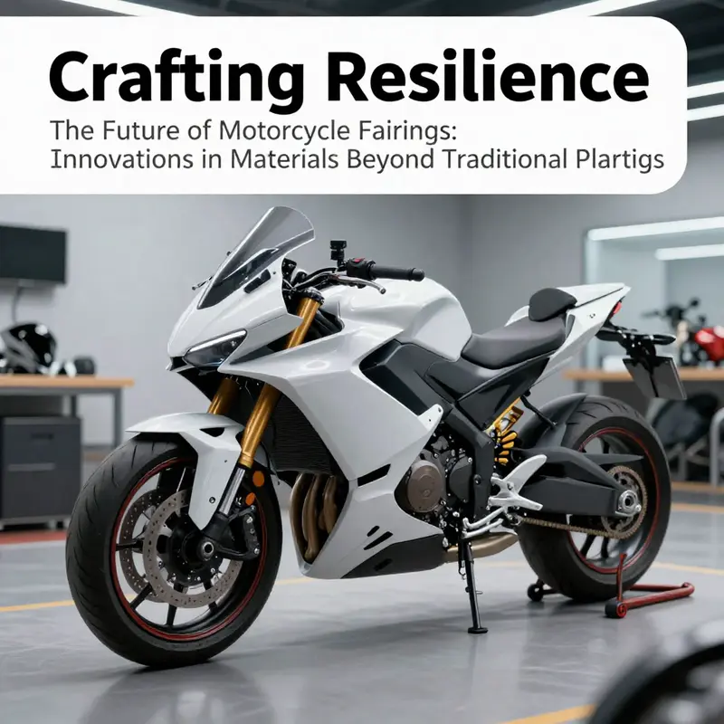 ABS plastic motorcycle fairing highlighting the material’s finish and quality.