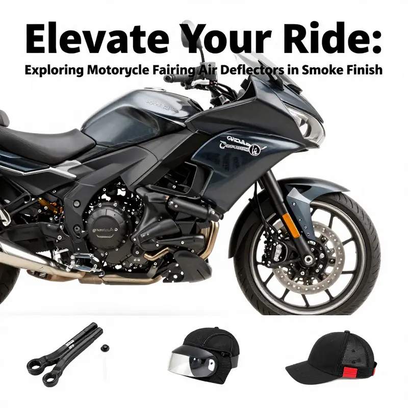 Premium adjustable air deflectors enhance the aesthetics and functionality of Harley-Davidson motorcycles.
