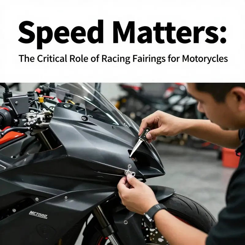 Racing fairings designed for ultimate aerodynamic performance.