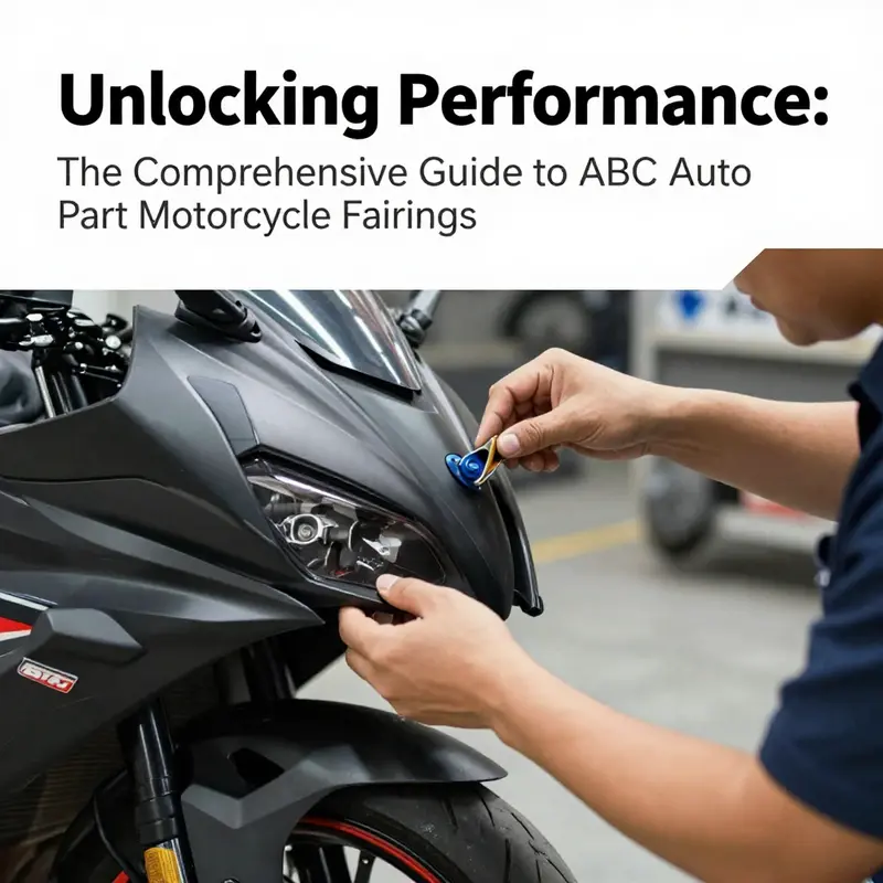 Comparison of different types of motorcycle fairings available at ABC Auto Part for enhanced performance.