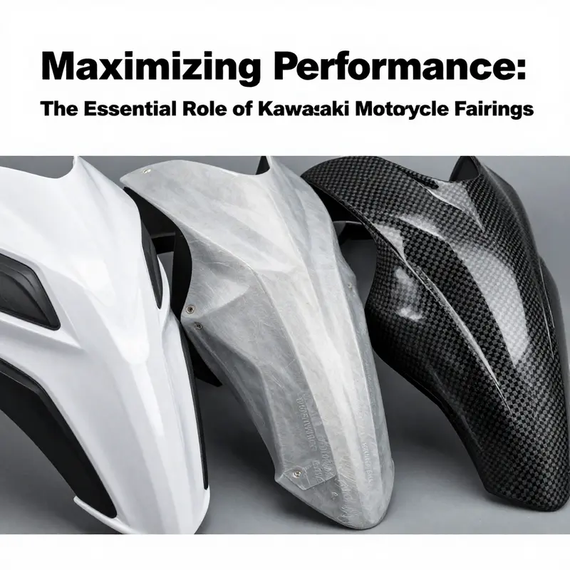 A Kawasaki motorcycle designed for optimized aerodynamics with stunning fairings.