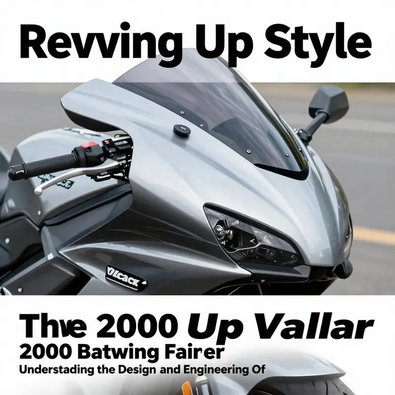 An intricate look at the design and engineering behind the Kawasaki Vulcan 2000 Batwing fairing.
