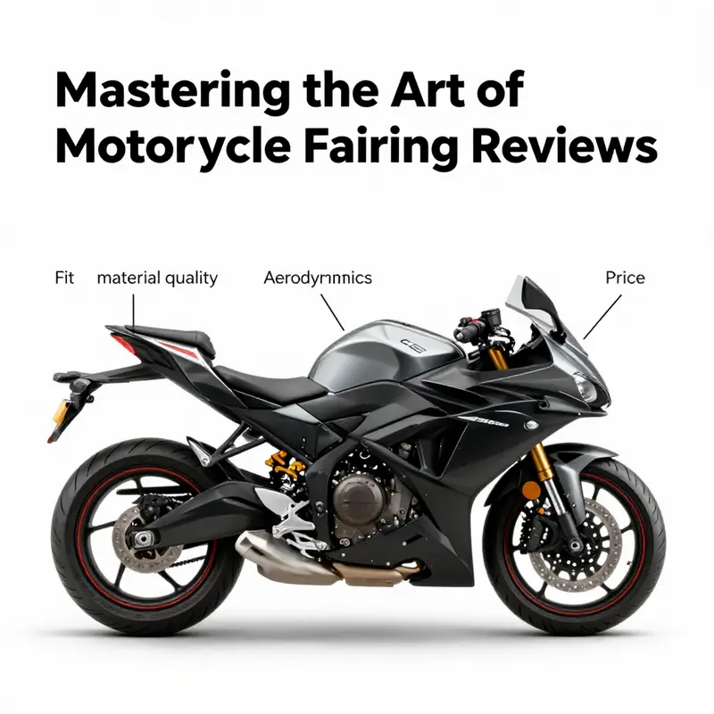 An overview illustrating the different styles and benefits of motorcycle fairings for business insights.