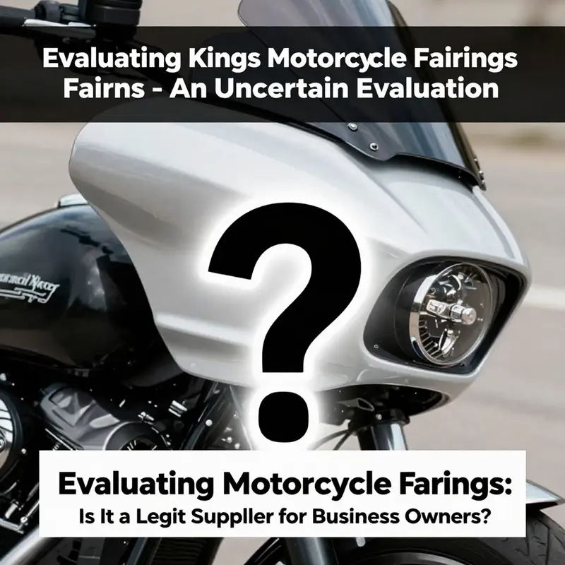 Evaluating the legitimacy of Kings Motorcycle Fairings amidst uncertainty.