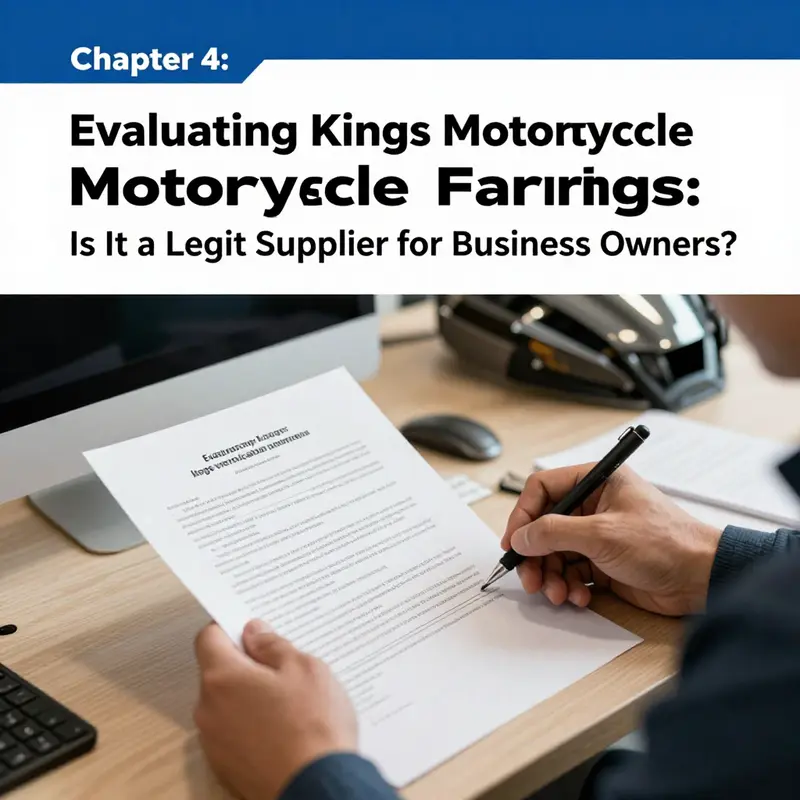 Evaluating the legitimacy of Kings Motorcycle Fairings amidst uncertainty.