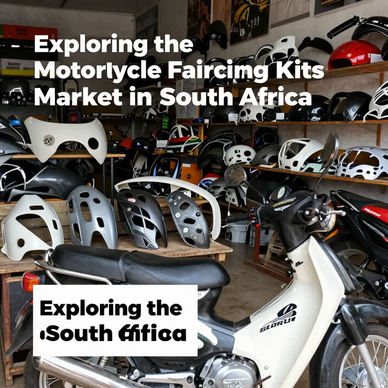 A local motorcycle shop displaying a variety of fairing kits, highlighting the blend of local and international supply.